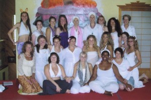 Annie's graduating KRIYA kundalini yoga teacher class, big island, Hawaii 2010